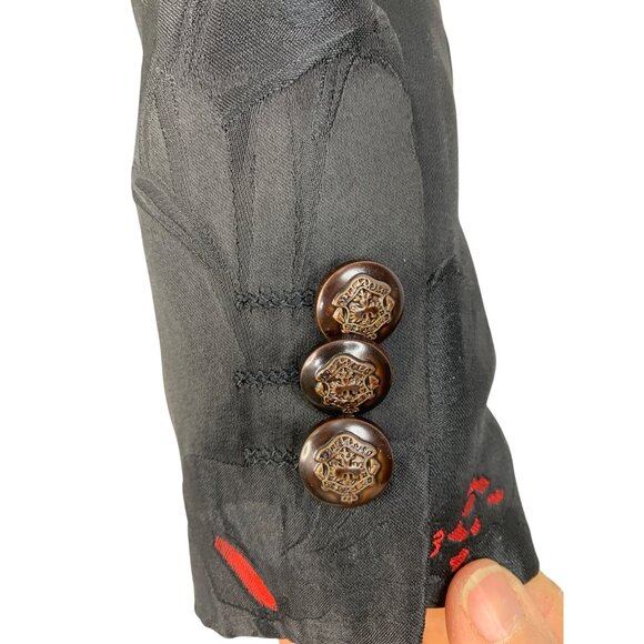 Kowaun Keenly Mens Black Tux Suit Seperate Jacket Prom Formal 40L 8691 NWT - Picture 9 of 9